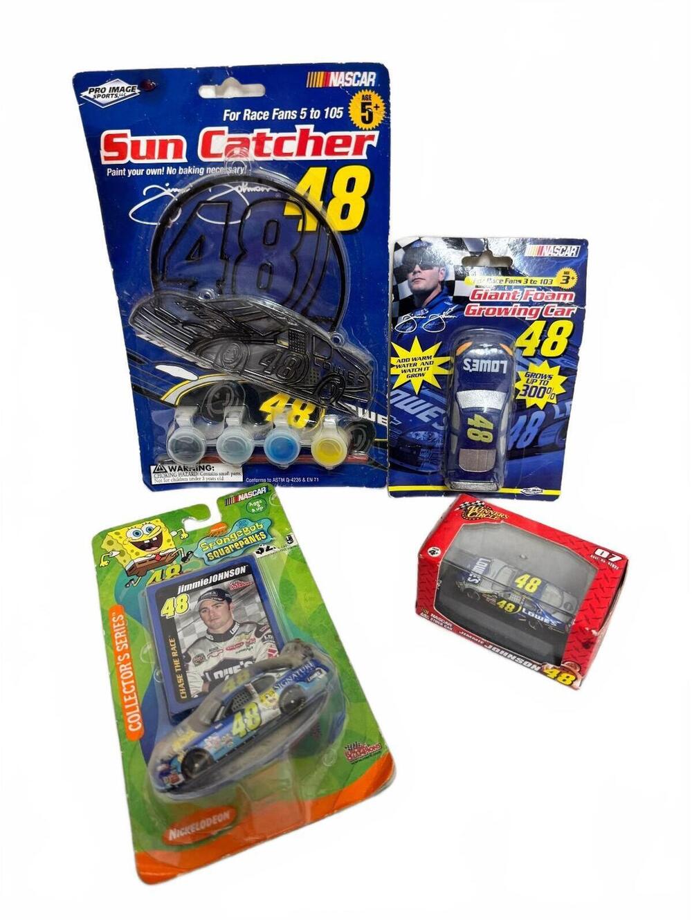 Racing Champions Jimmie Johnson SpongeBob 1:64 NASCAR Diecast Lot